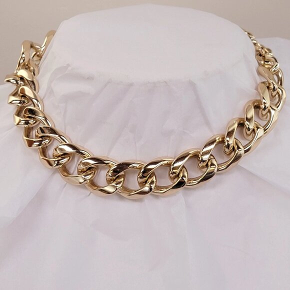 Rare Vintage Coro Pegasus Corolite Gold-tone Choker Necklace - Picture 2 of 6